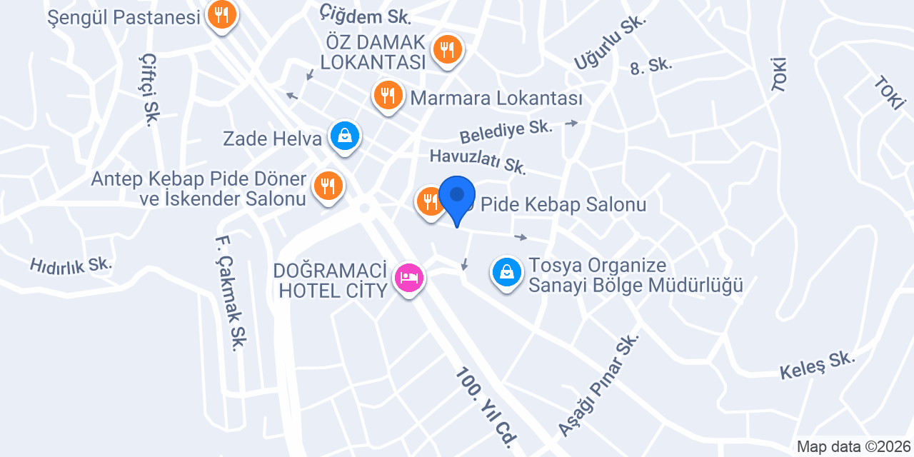 Truva Net Cafe konumu