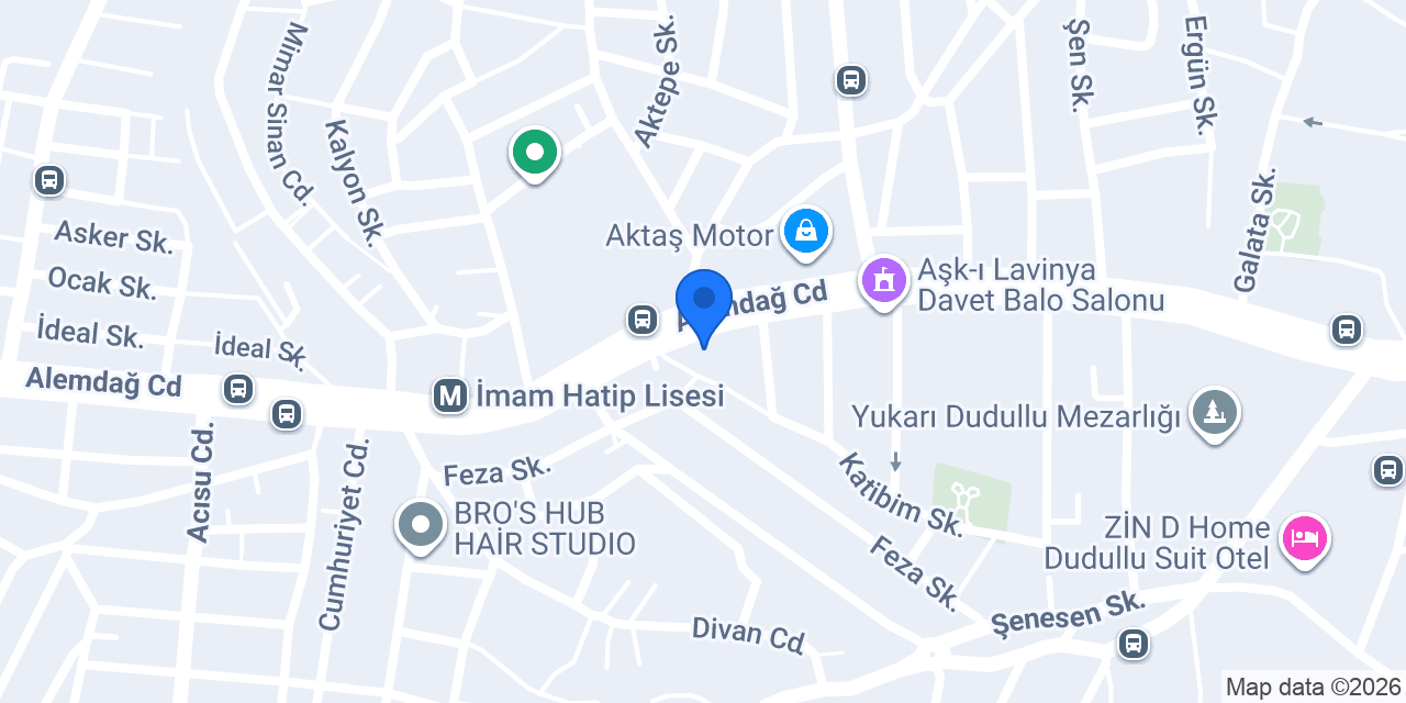 Validem konumu