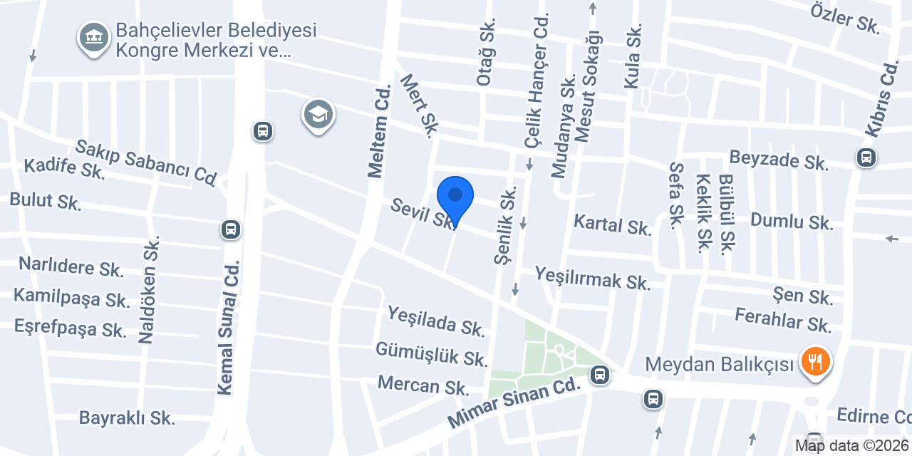 Abant Su Bahçelievler konumu