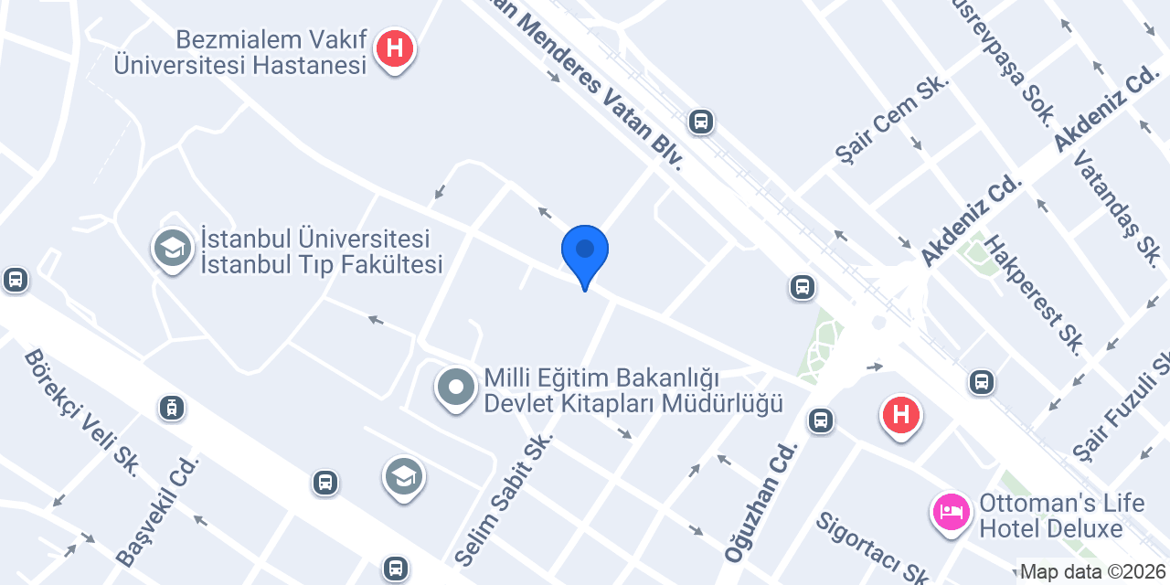 Universal Ekspertiz konumu