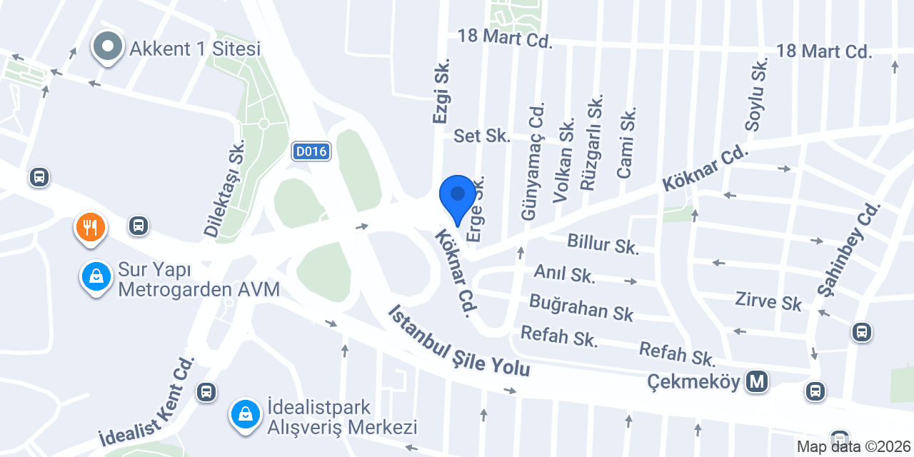 Ortodonti-Şeffaf Plak Merkezi konumu