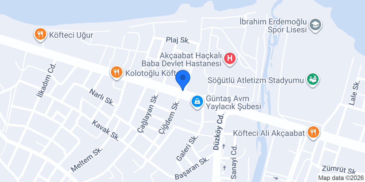 Akçaabat Eczanesi konumu