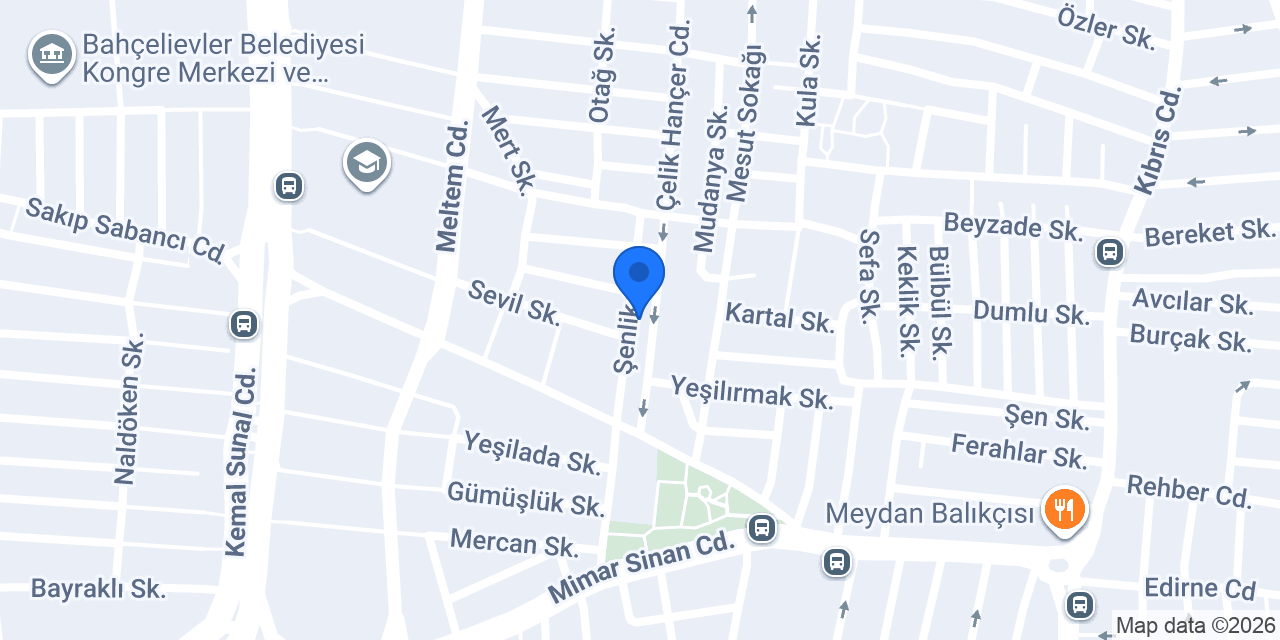 Anadolu Börek Salonu konumu