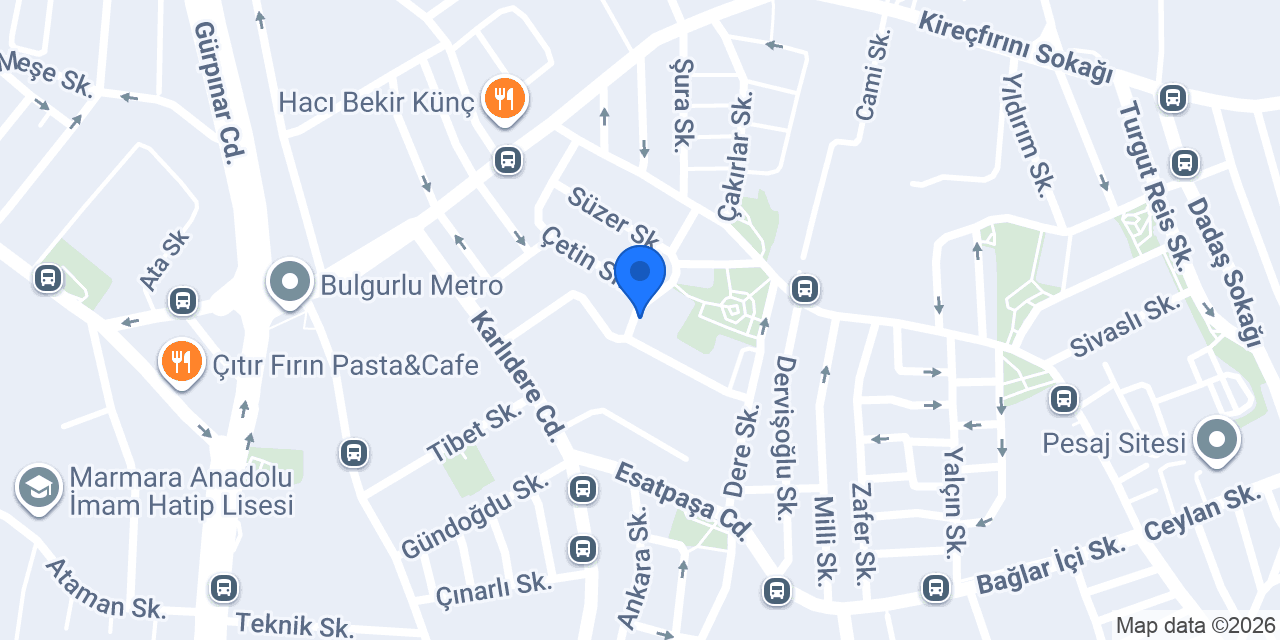 Burçin Eczanesi konumu