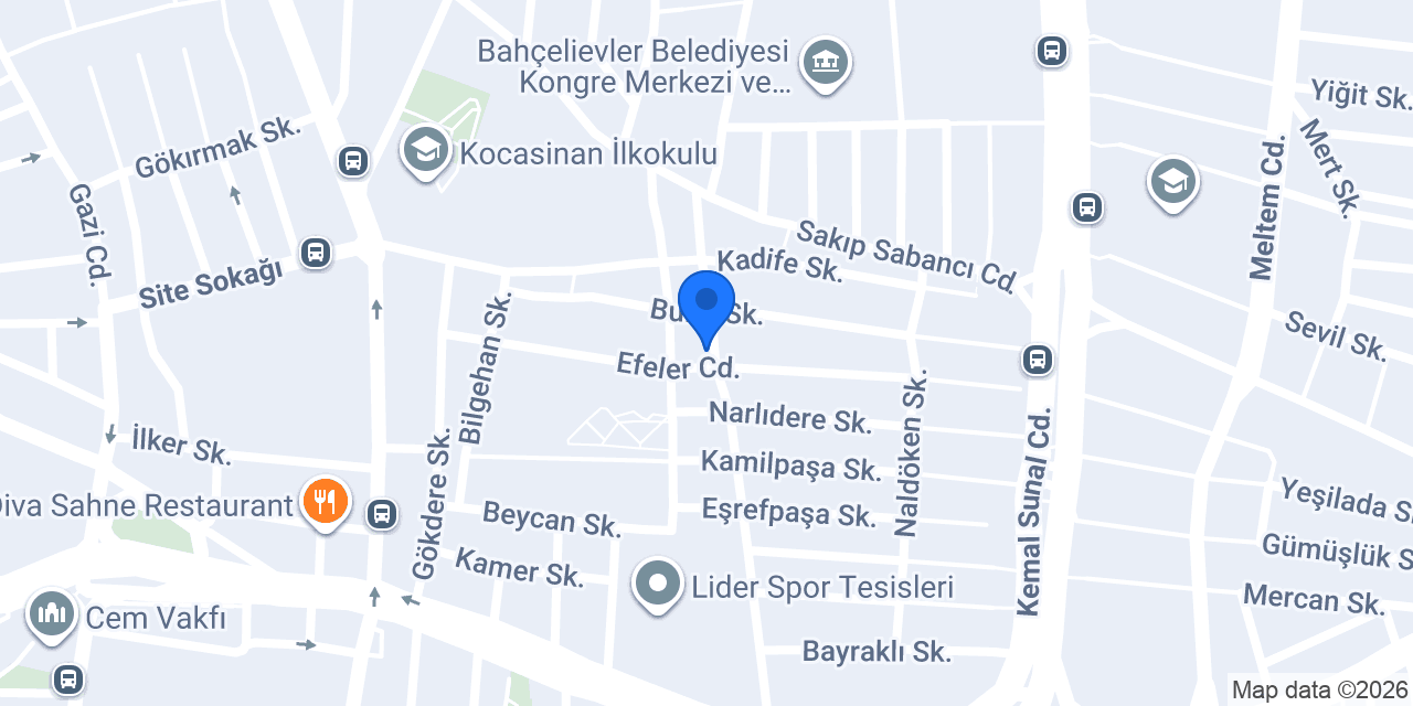 Akoss Yapı Cam Balkon Sistemleri konumu