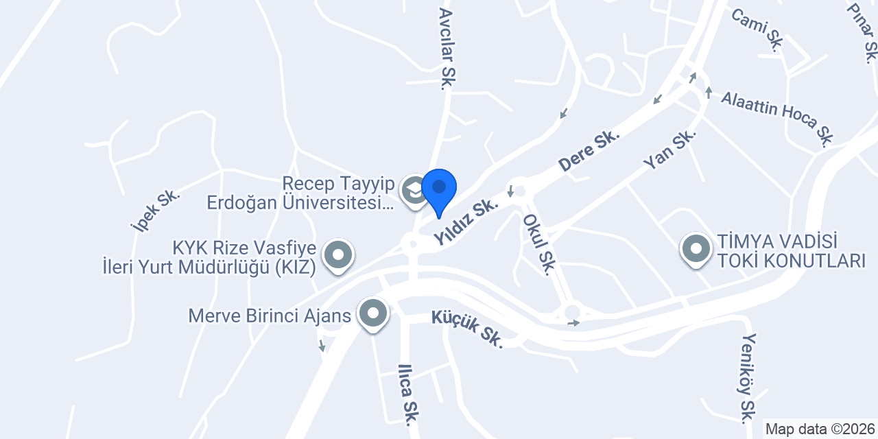 Özmar Market konumu