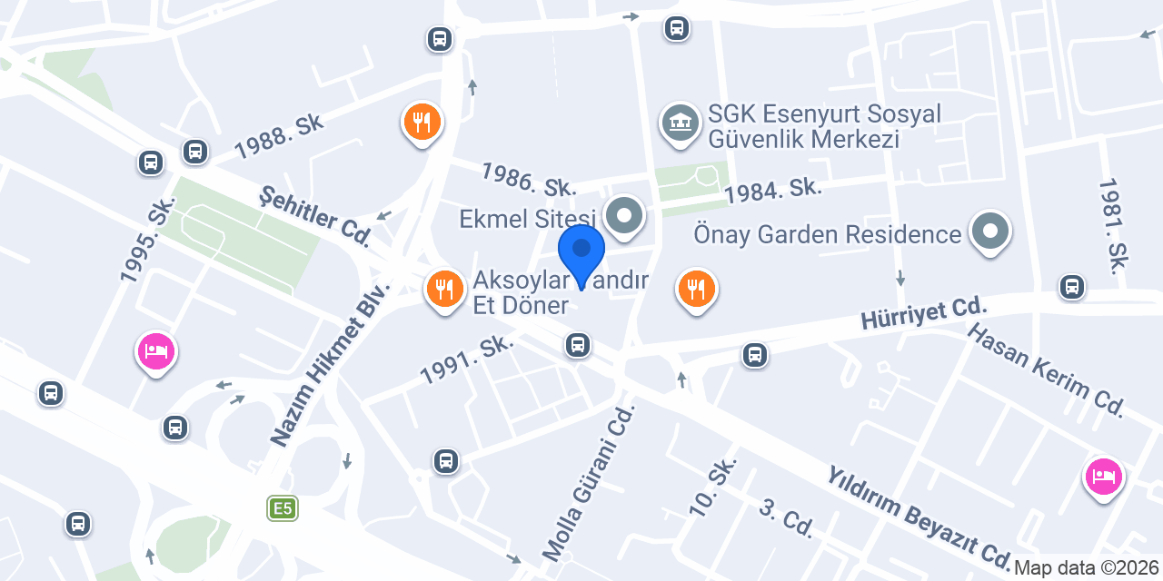 Anadolu Yapı konumu