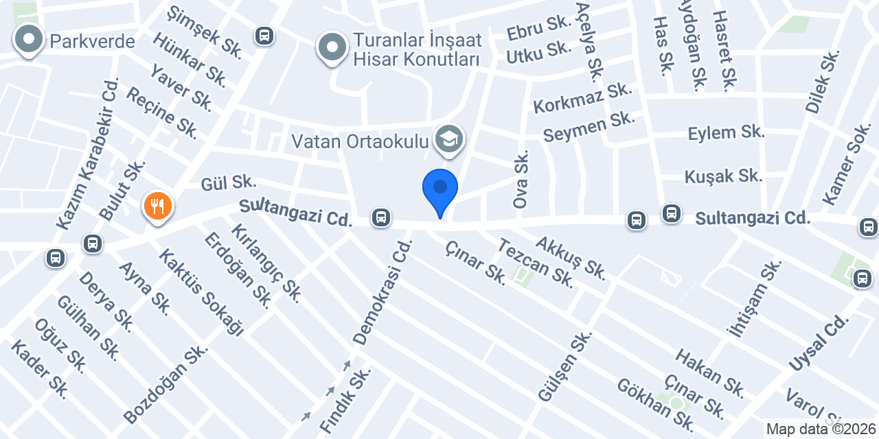 Şit Unlu Mamülleri konumu