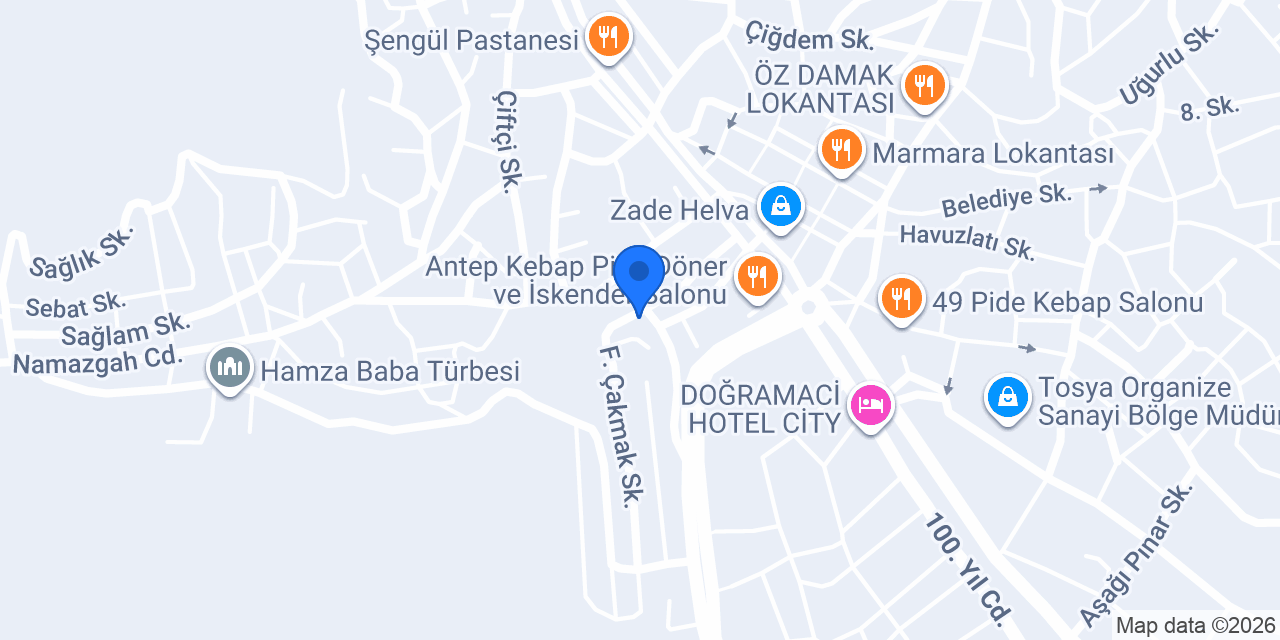 DAVET TUR (HASAN AYTAÇ) konumu