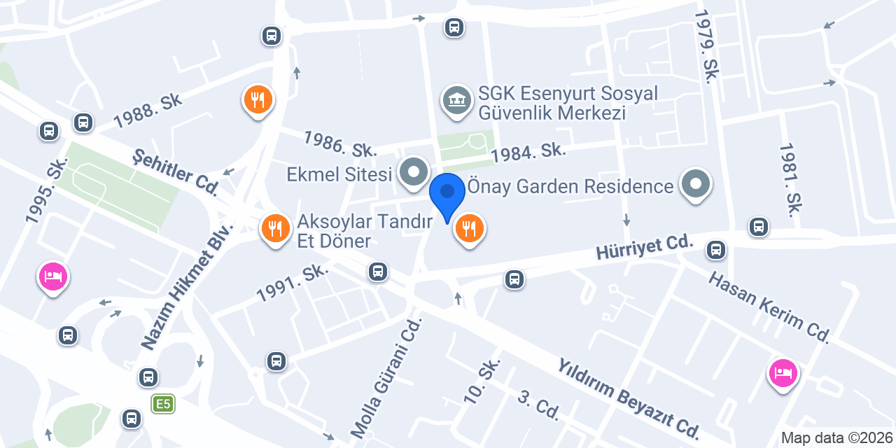 Medipark Veteriner Kliniği konumu