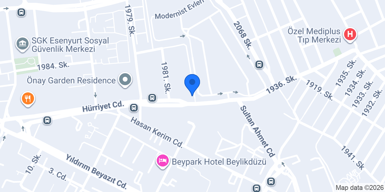 Yeşil Cafe konumu