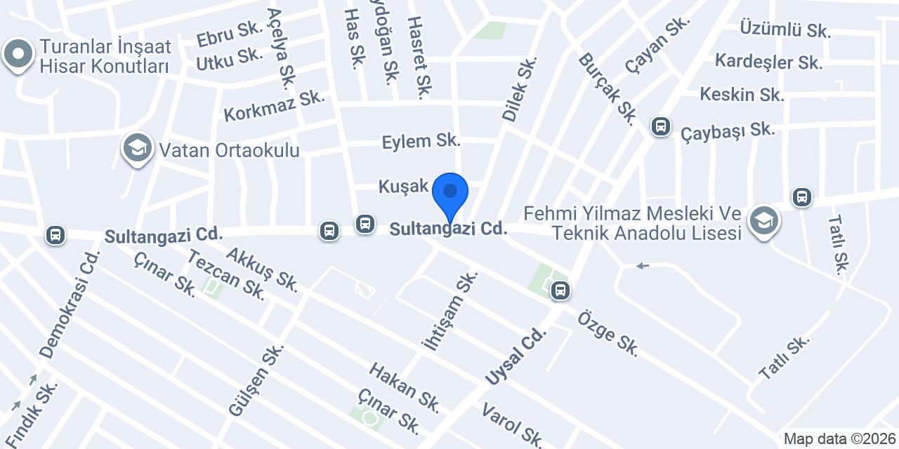 Binkar Yapı ve Nalbur konumu