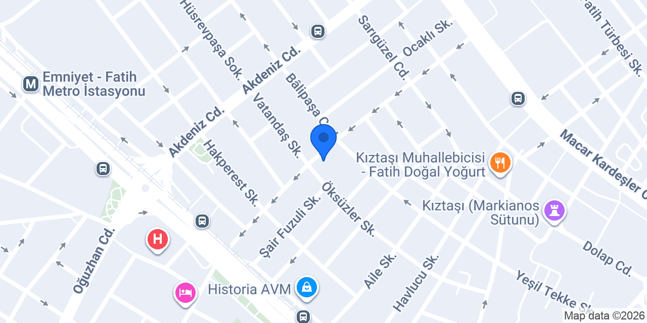 Almila Home konumu