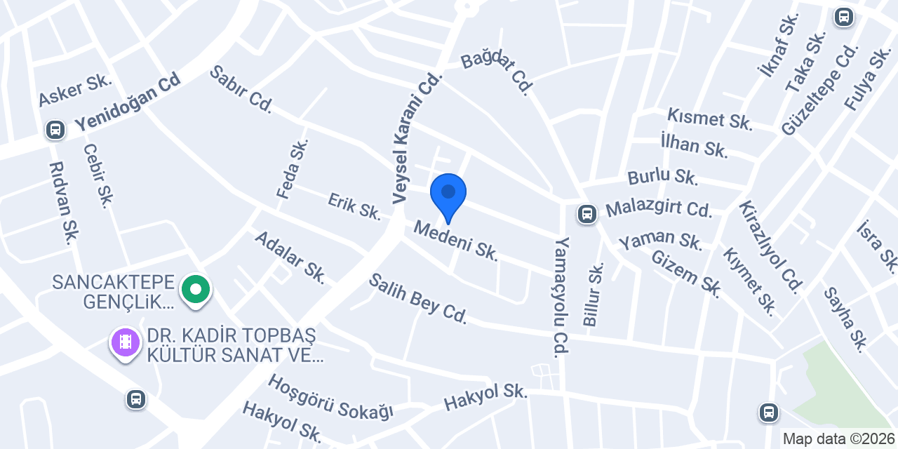 A Plus Eczanesi(Sancaktepe) konumu