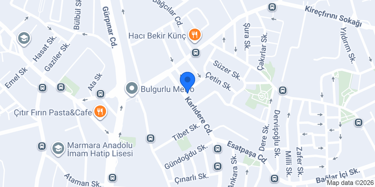 Tad Fırın konumu