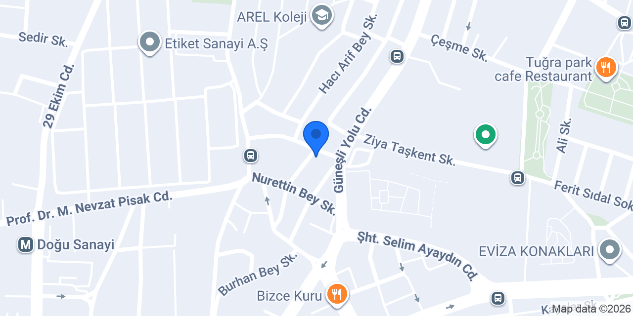 EBRU DOKUMA ETİKET SAN. TİC. LTD. ŞTİ. konumu