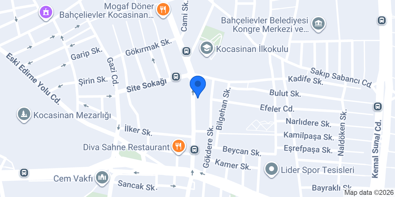 Ferah Çiçekçilik konumu