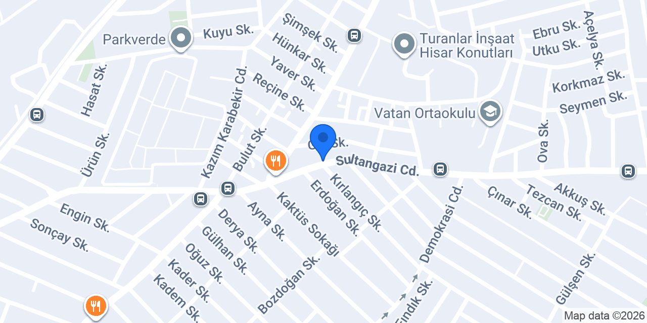 Sevim Sultan Tatlıları konumu