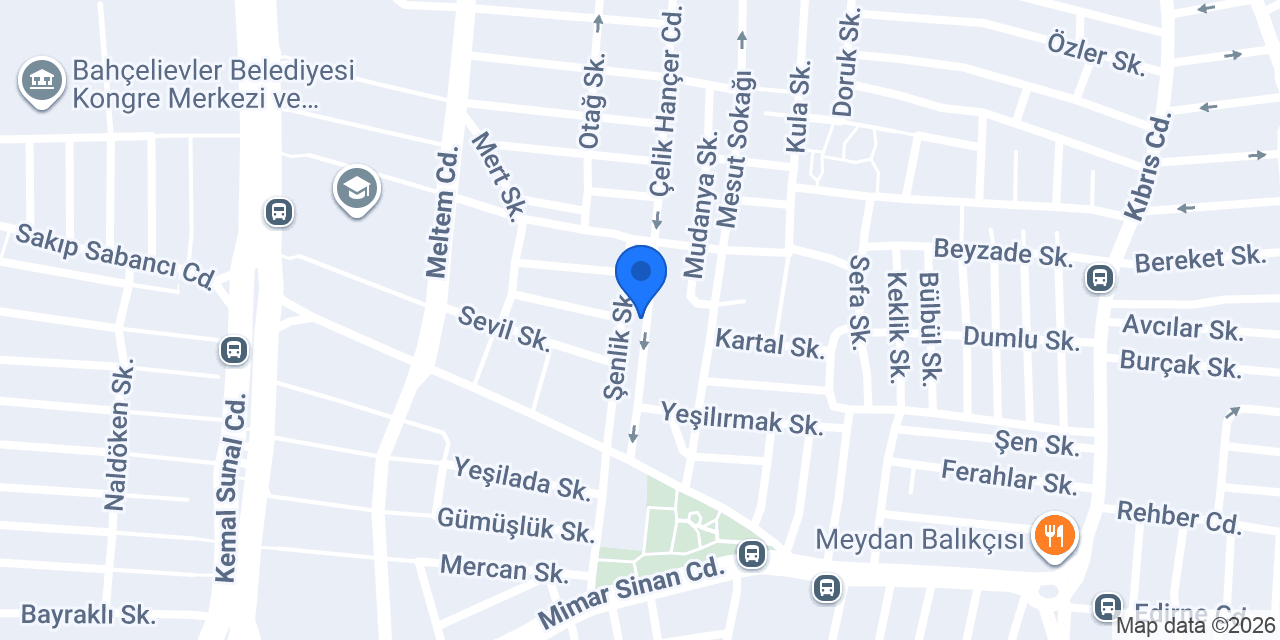 Bin Yapi Emlak Danişmalik konumu