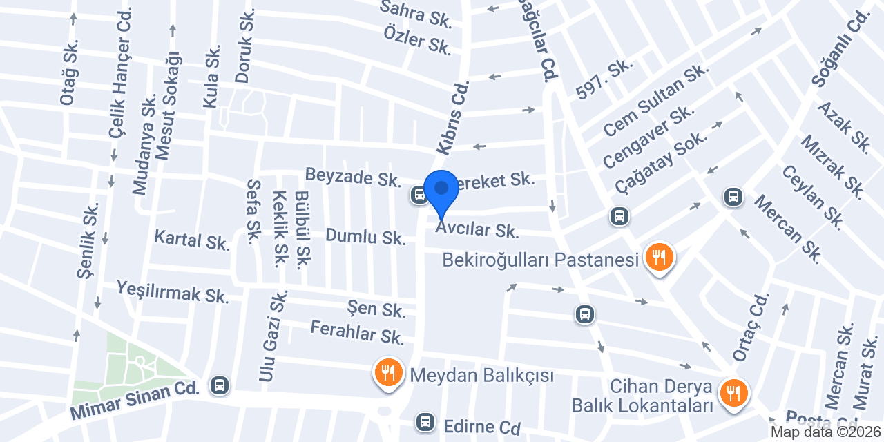 Hanımeli Ev Yemekleri konumu
