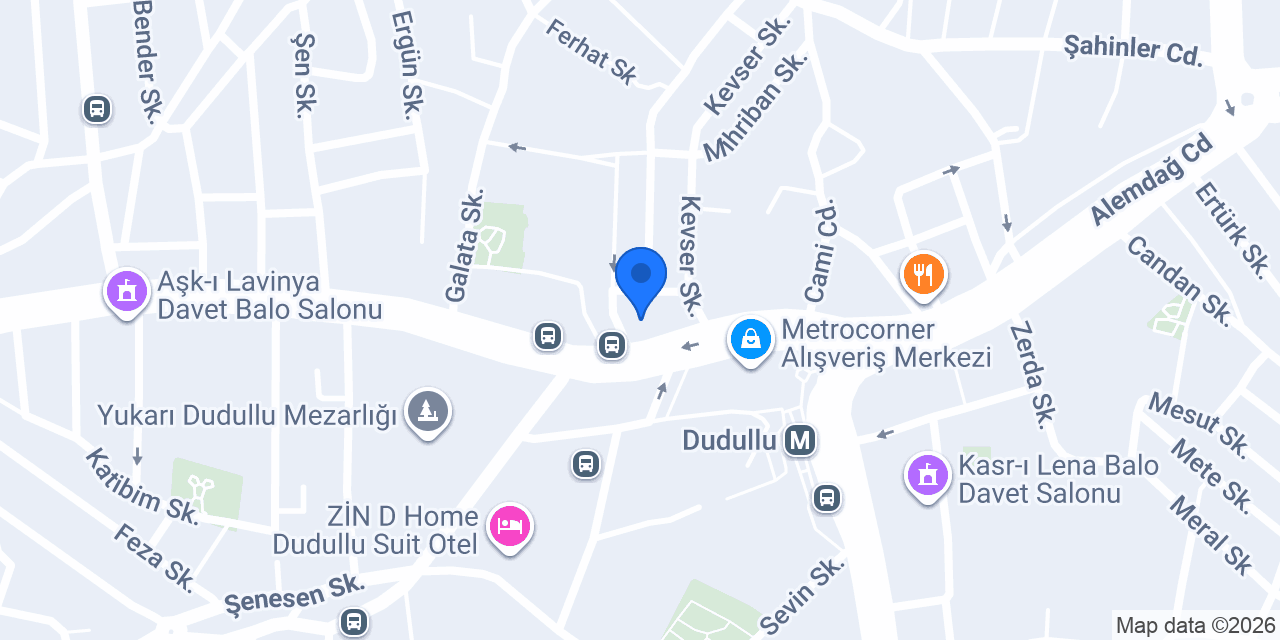 Dudullu Eczanesi konumu