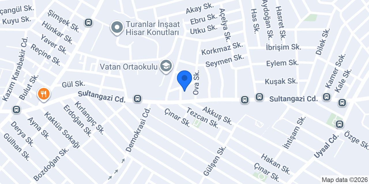 Halib sütlü tatlıları konumu