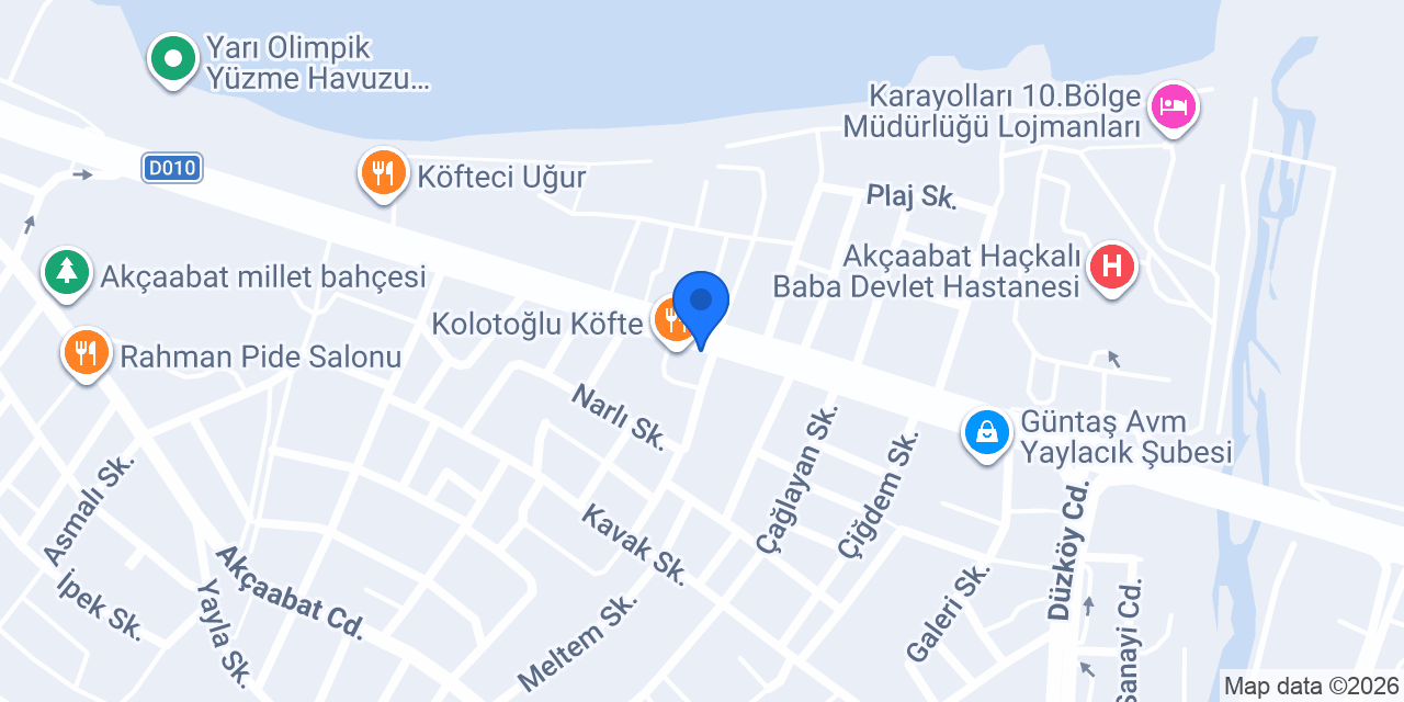 Karadeniz Elektronik Anahtar konumu