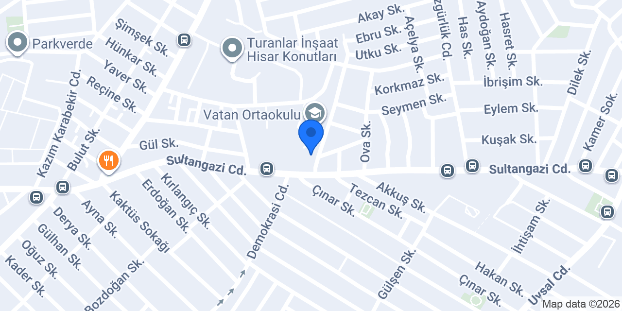 Tulumtaş İnşaat konumu
