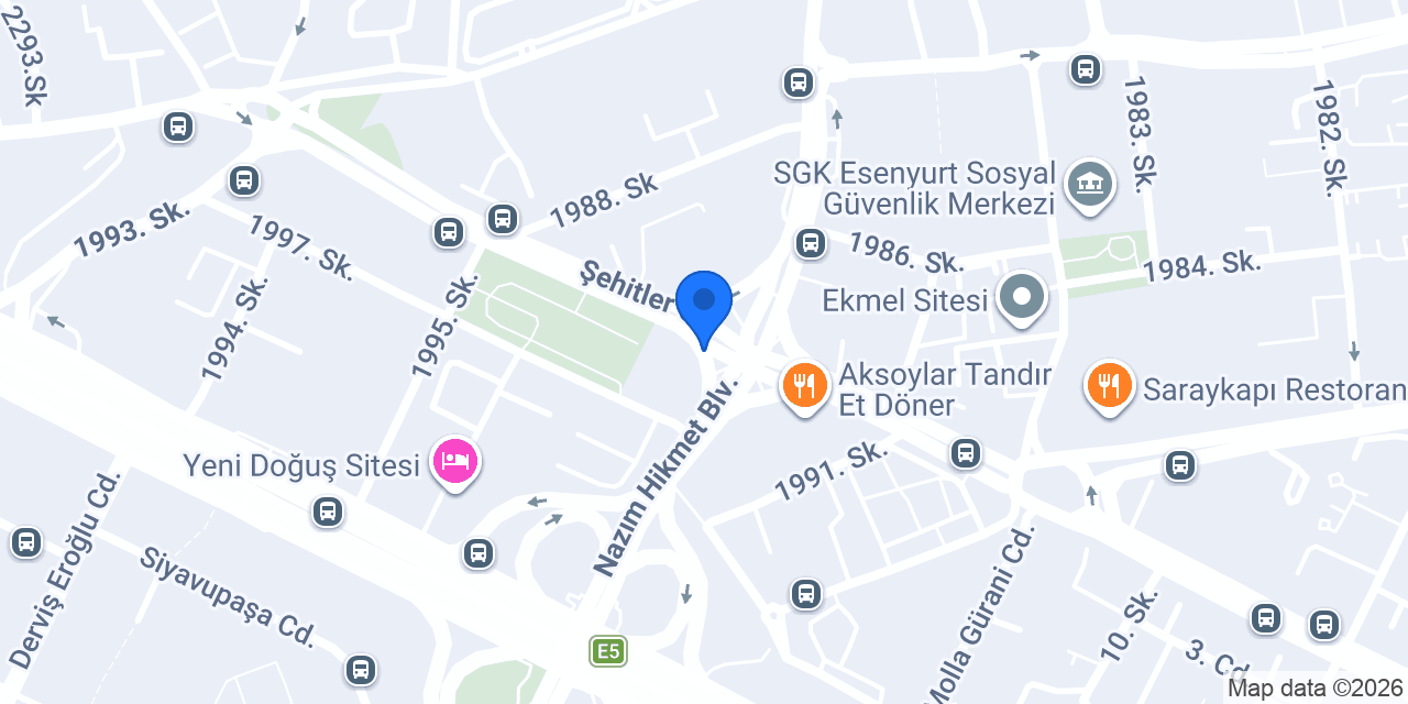 Eminada sitesi konumu