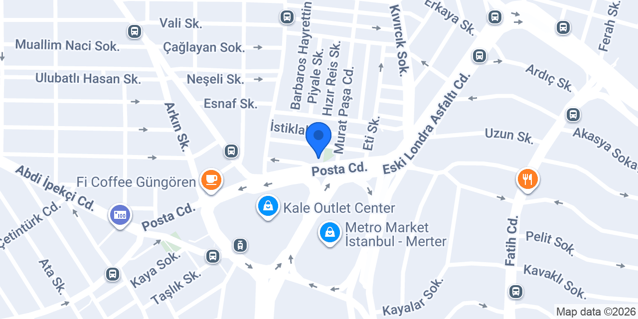 Pirenk pastaneleri konumu