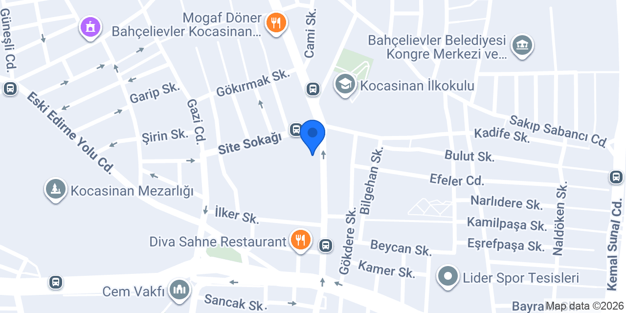 Birbesan Yapı Malzemeleri konumu