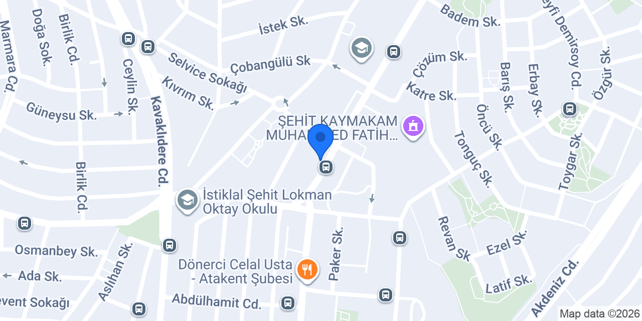 Aktaşlar İnşaat konumu