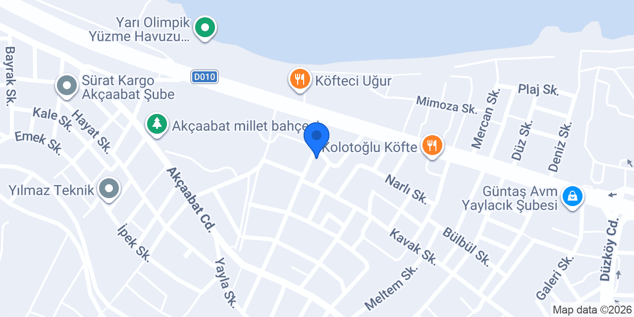Elit Kuaför konumu