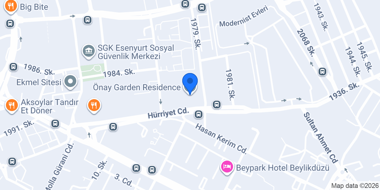CAJUN CORNER BEYLİKDÜZÜ konumu