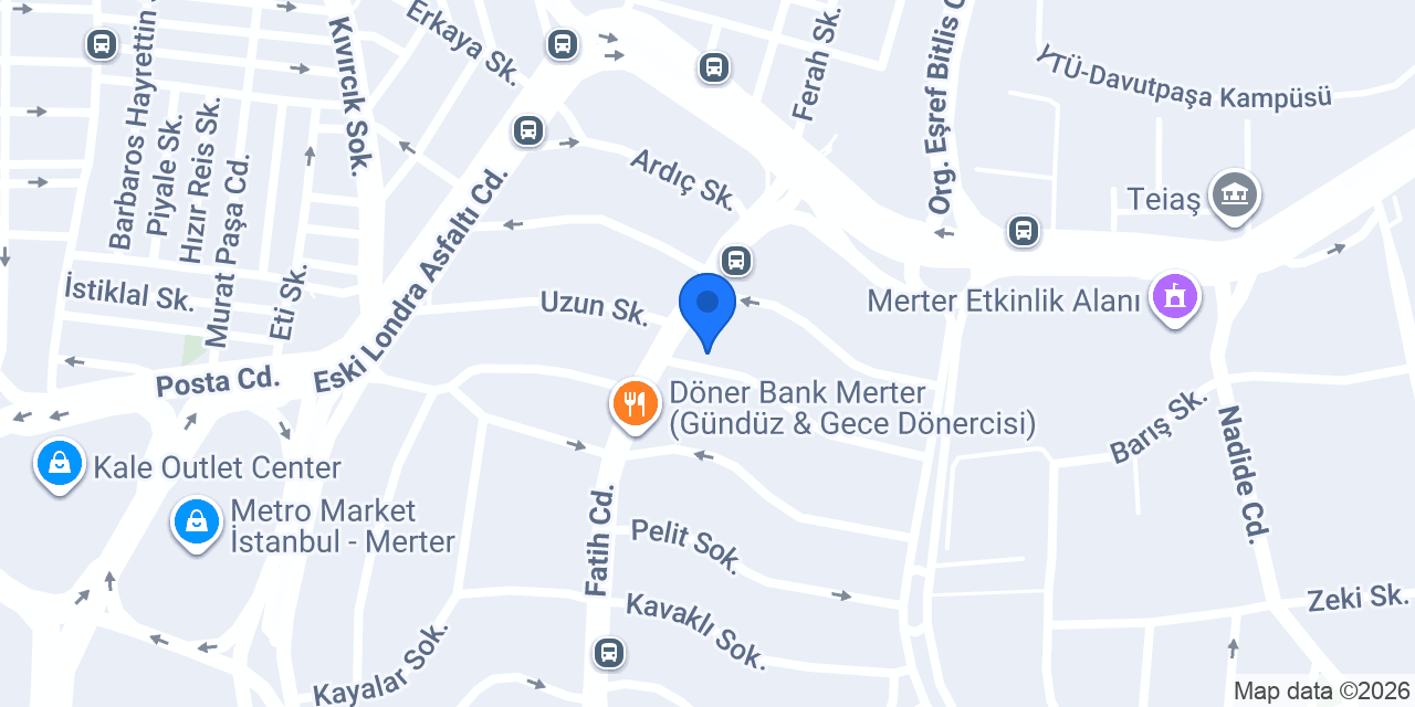 Deniz Büfe konumu