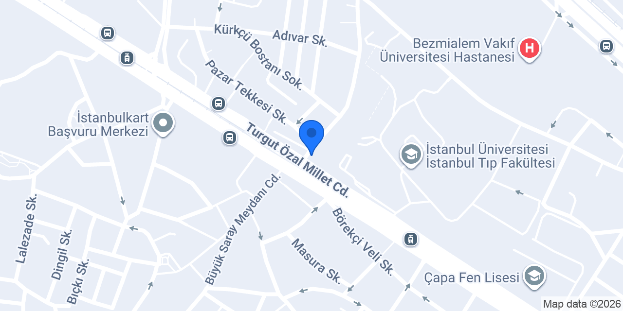 Çapa Çiçekçilik konumu