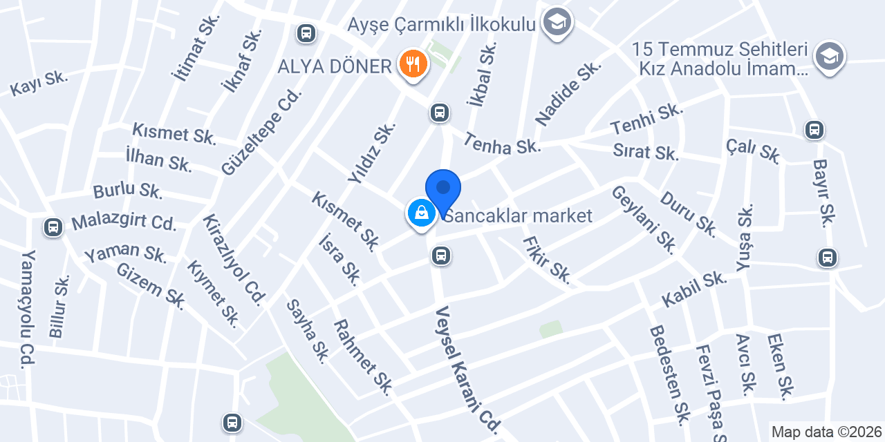 Öz Altın Başak Kuyumculuk konumu