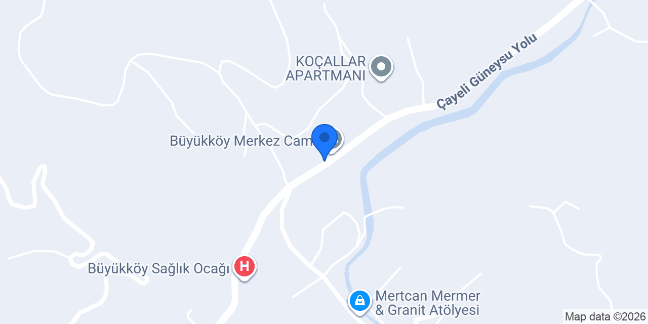 Büyükköy Belediyesi konumu