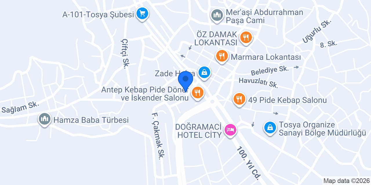 İpekkuaför salonu konumu