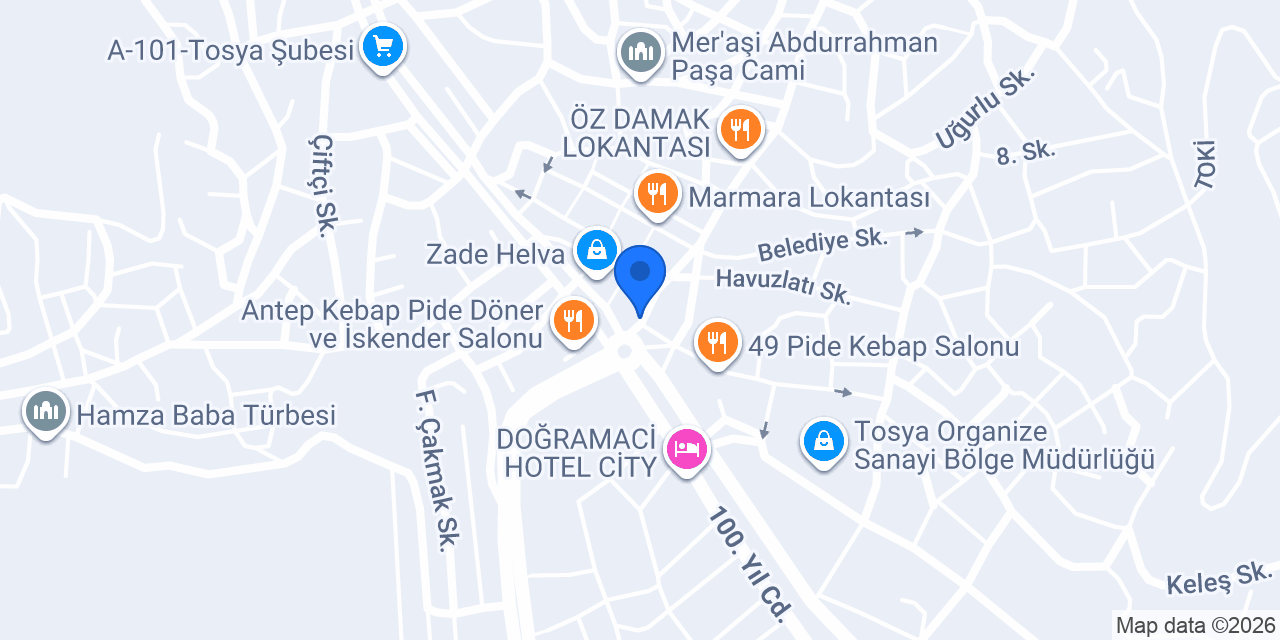 MKD Mimarlık konumu
