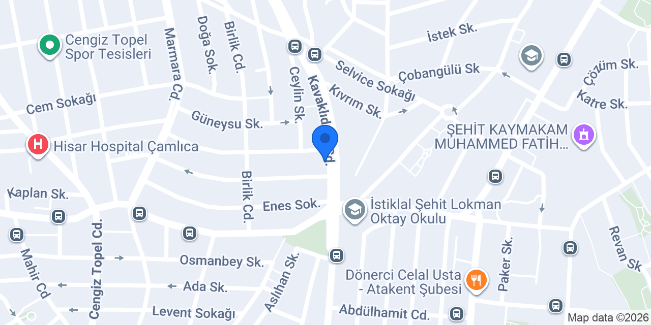 Yüzyıl Et konumu