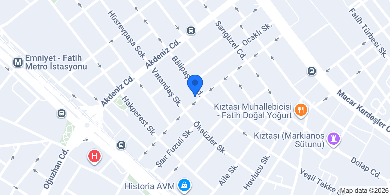 Emir Istanbul Turizm konumu