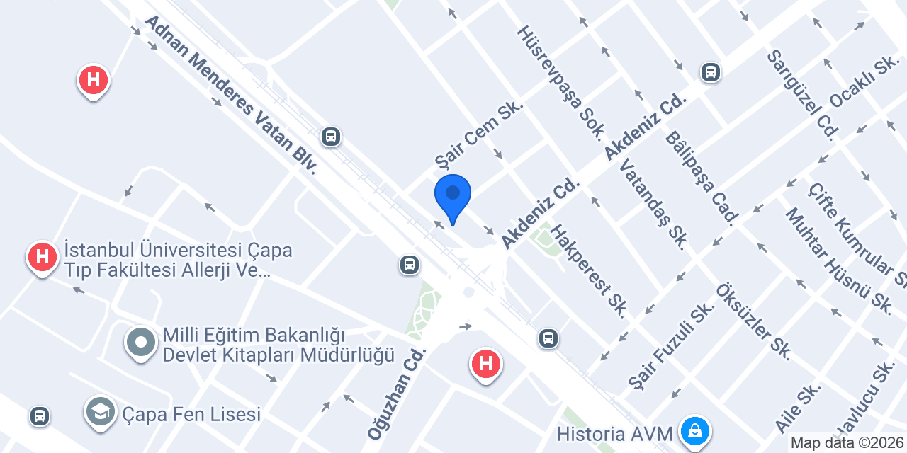 Diş Hekimi Hülya Çakmak konumu