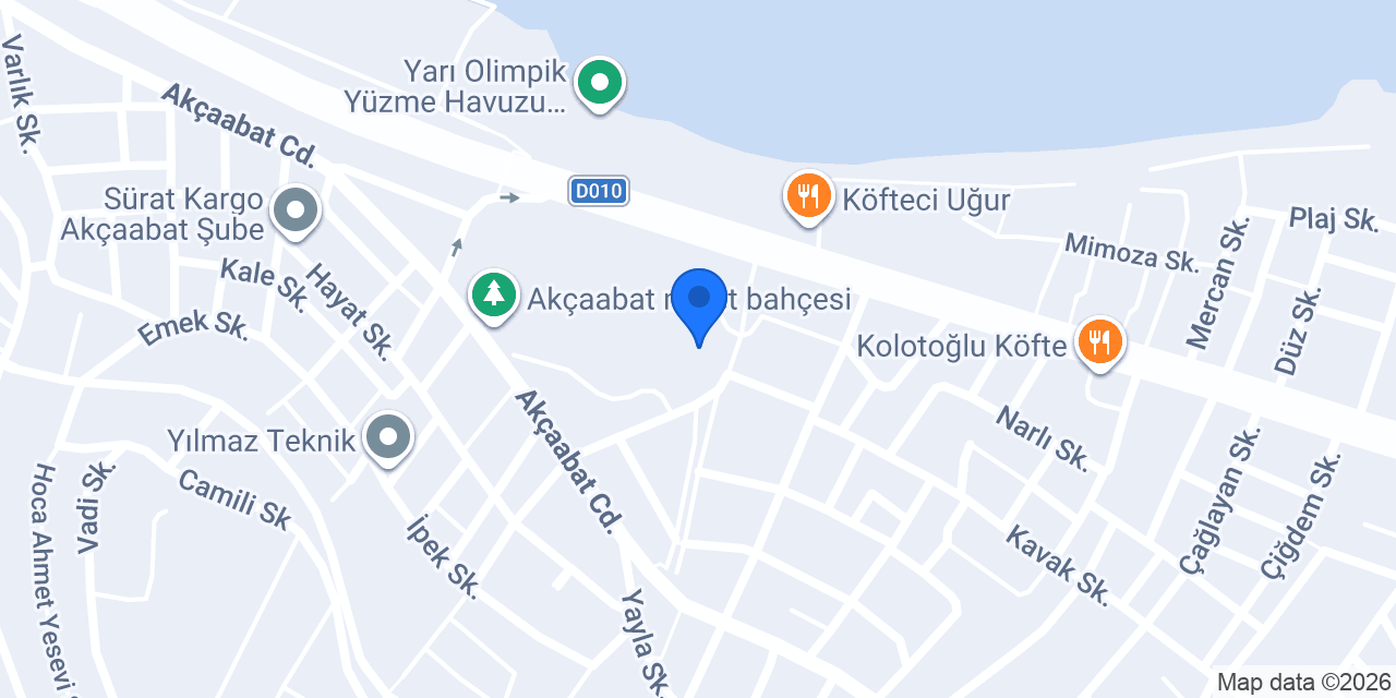 Akçapark Evleri Vadi konumu