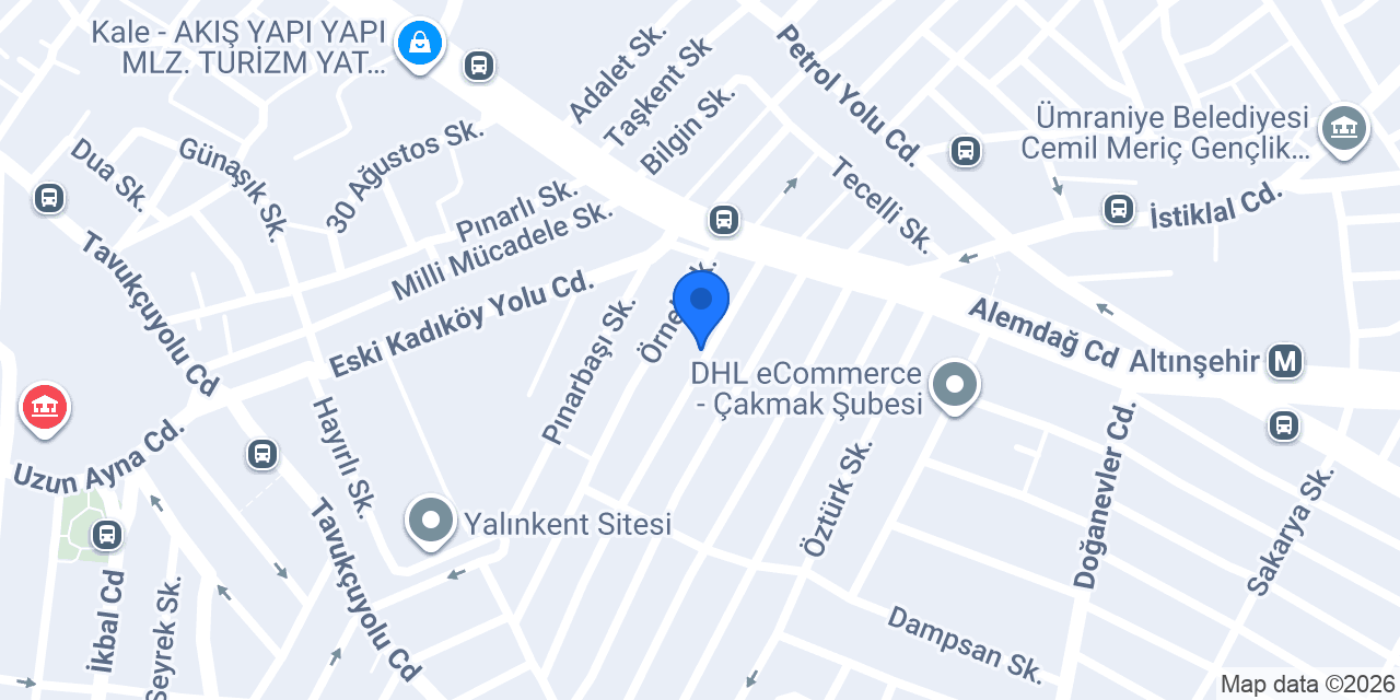 Özişi İnşaat Yapı ve Dekorasyon konumu