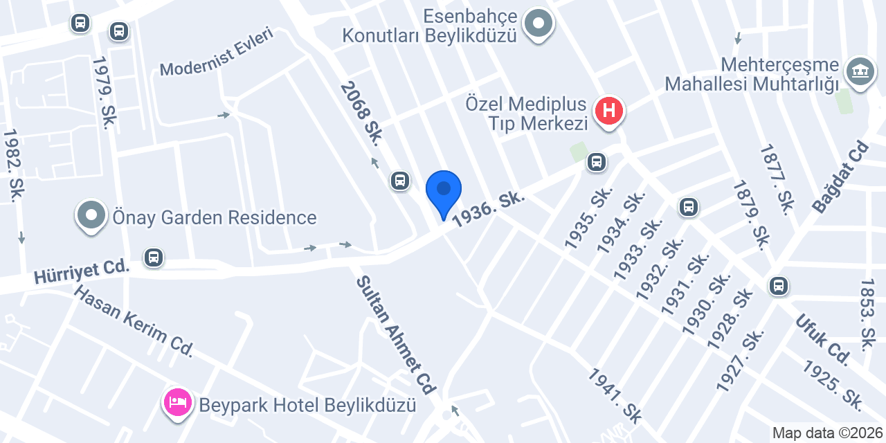 Çetiner BarberShop konumu