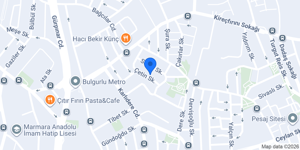 Adile Sultan Ev Yemekleri- Bulgurlu Restoranı (Ekspres) konumu