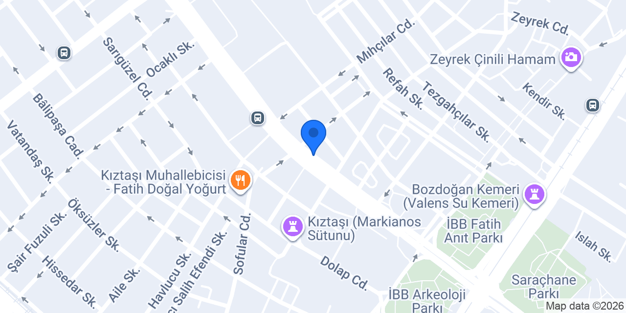 Akbank Fatih/İst. Şubesi konumu