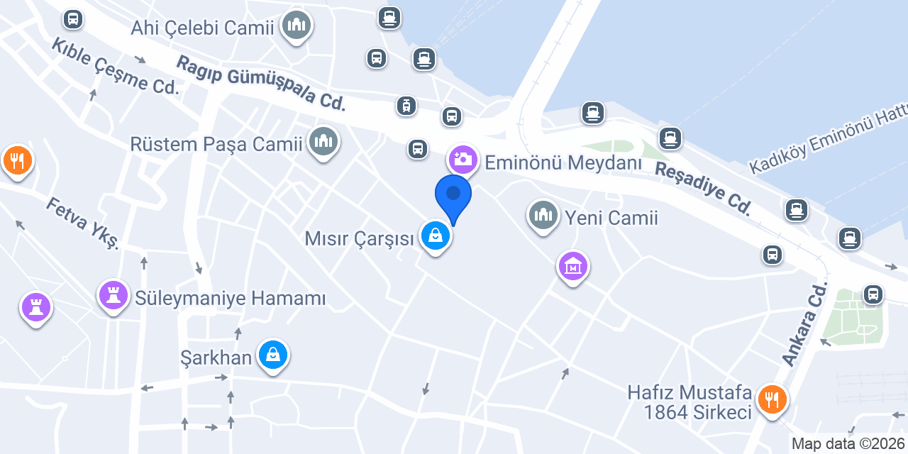 Osmanlıoğlu Baklavaları konumu