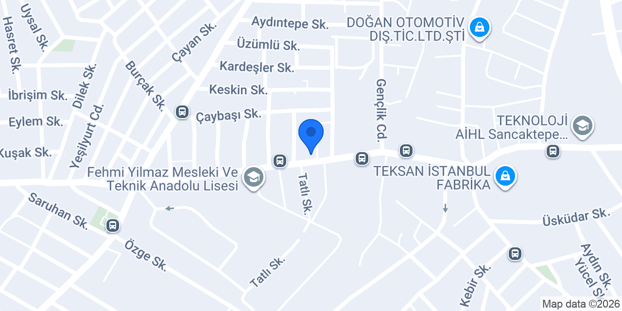 Proev Yapı Endüstrisi konumu